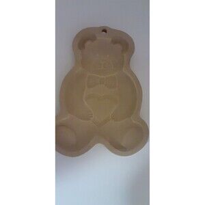 Pampered Chef Teddy Bear 1991 Cookie Mold
